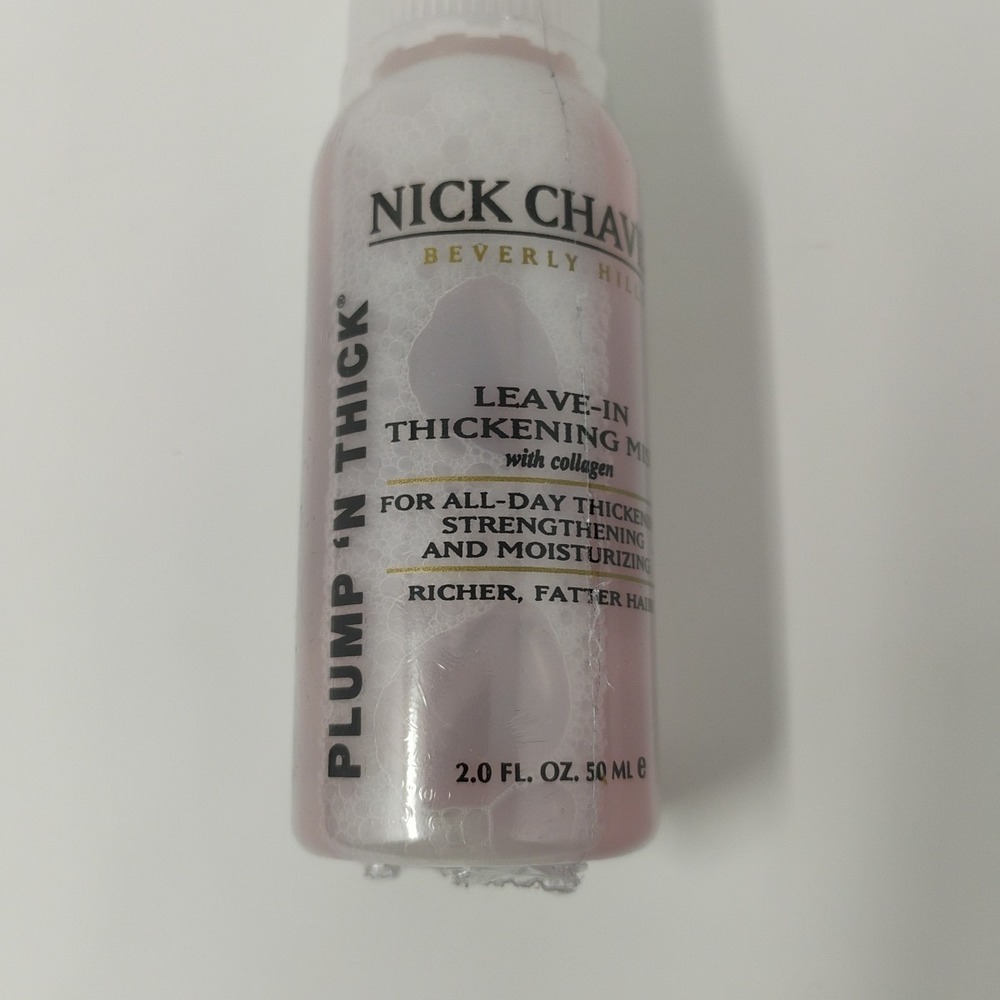 Nick Chavez Plump 'N Thick‎ Leave In Thickening Collagen Mist 2 oz Travel Size - Picture 3 of 7